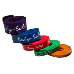 Body Solid BSTB 5-Pack Resistance Bands