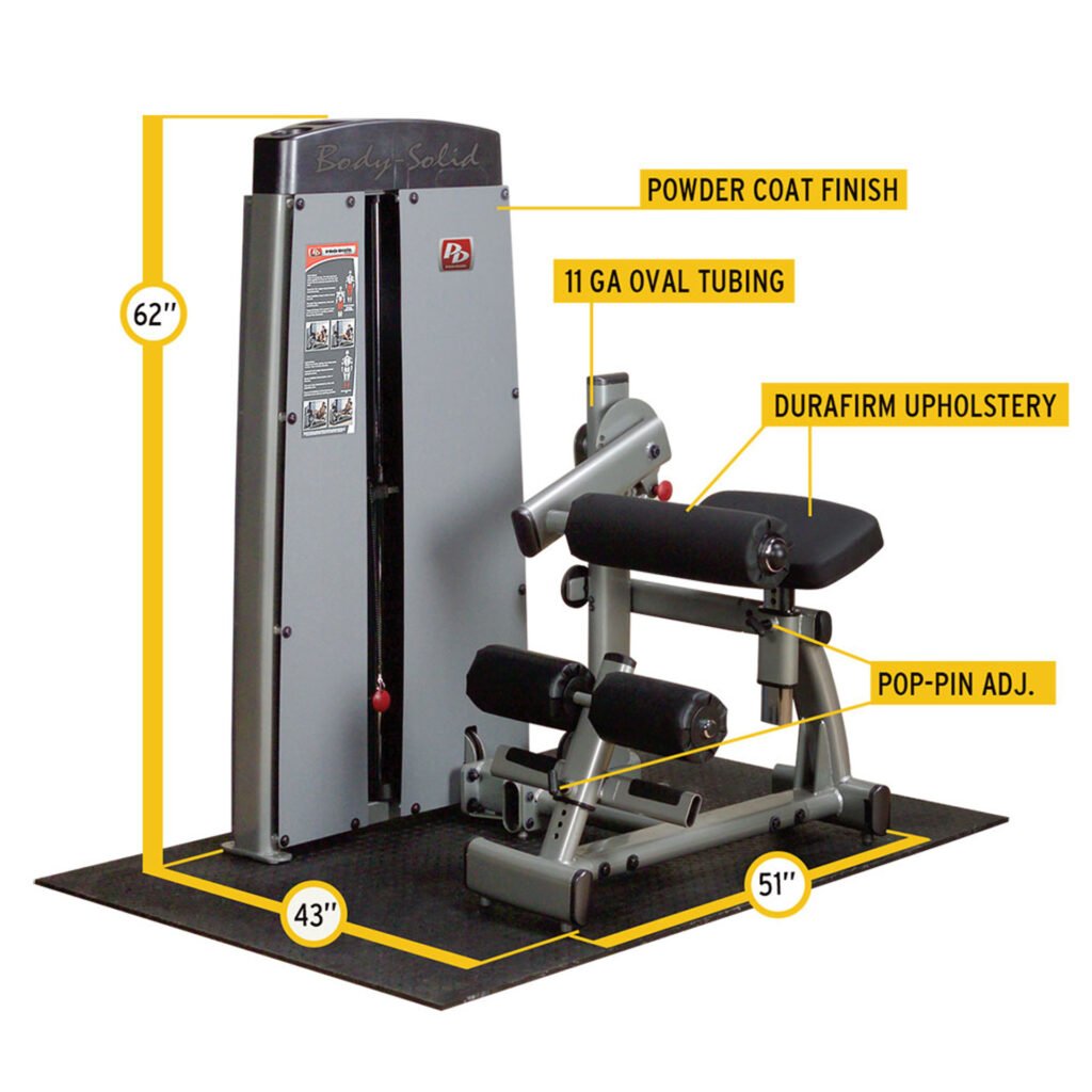 Body-Solid Pro ClubLine DABB ProDual Ab and Back