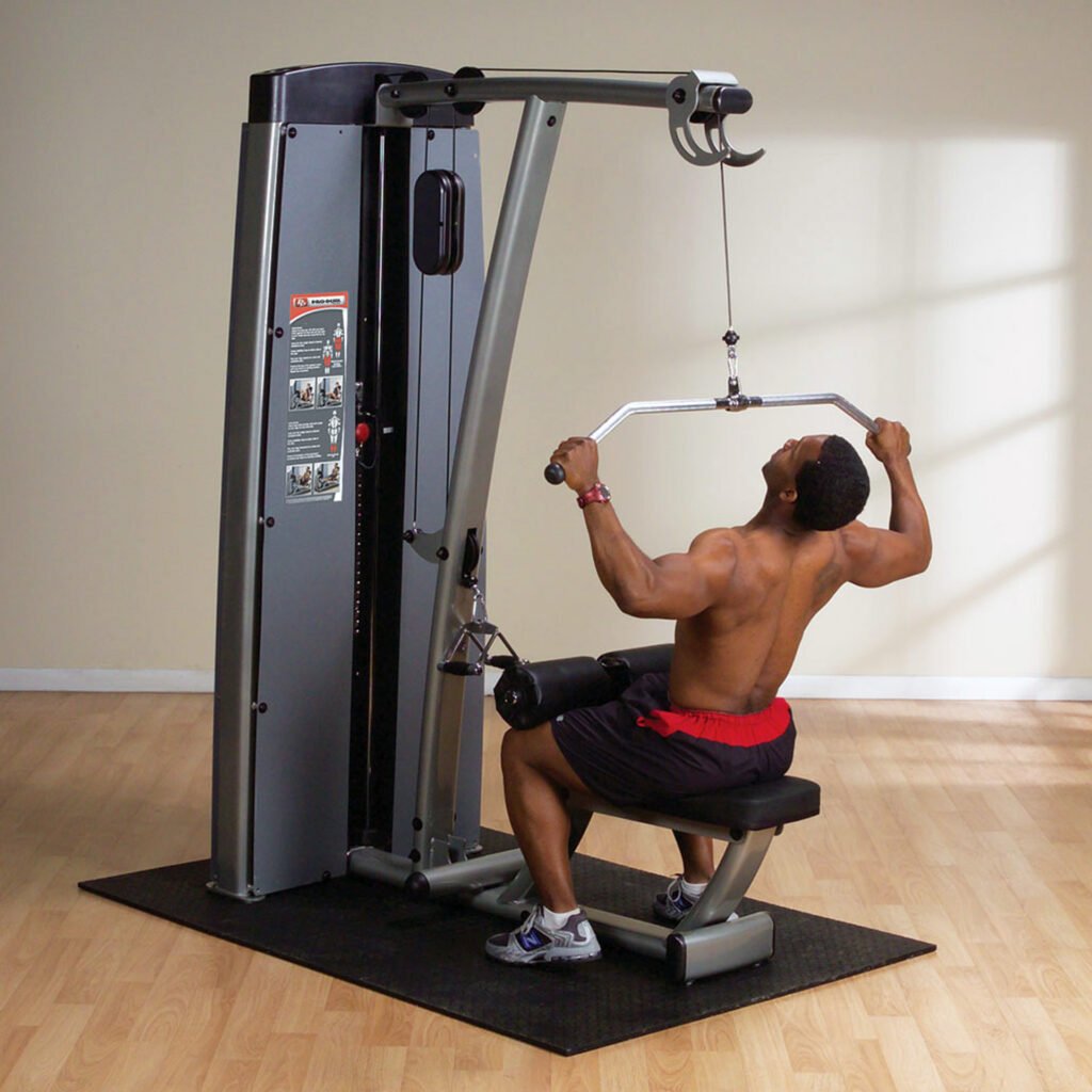 Body Solid Pro ClubLine DLAT ProDual Lat Mid Row