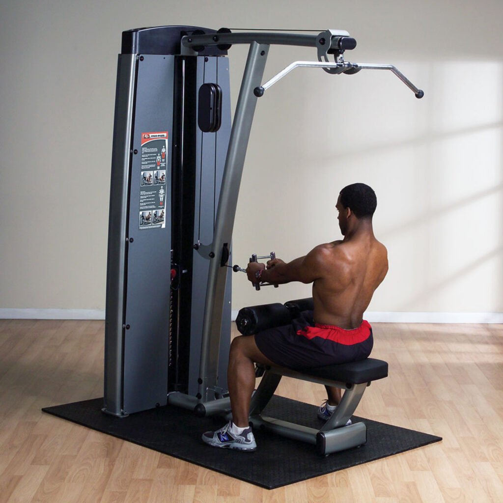 Body Solid Pro ClubLine DLAT ProDual Lat Mid Row