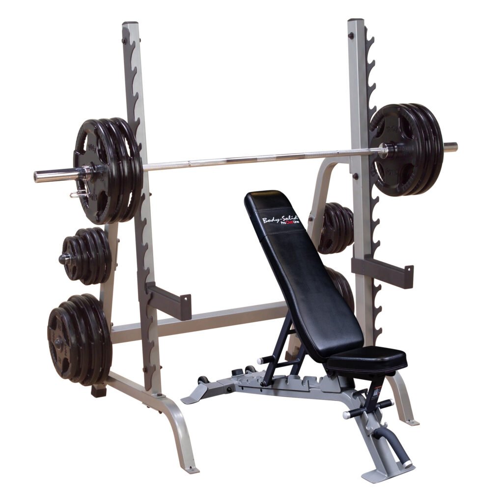 Body Solid SDIB370 Multi Press Rack Combo