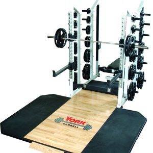 York Barbell STS Double Half Rack