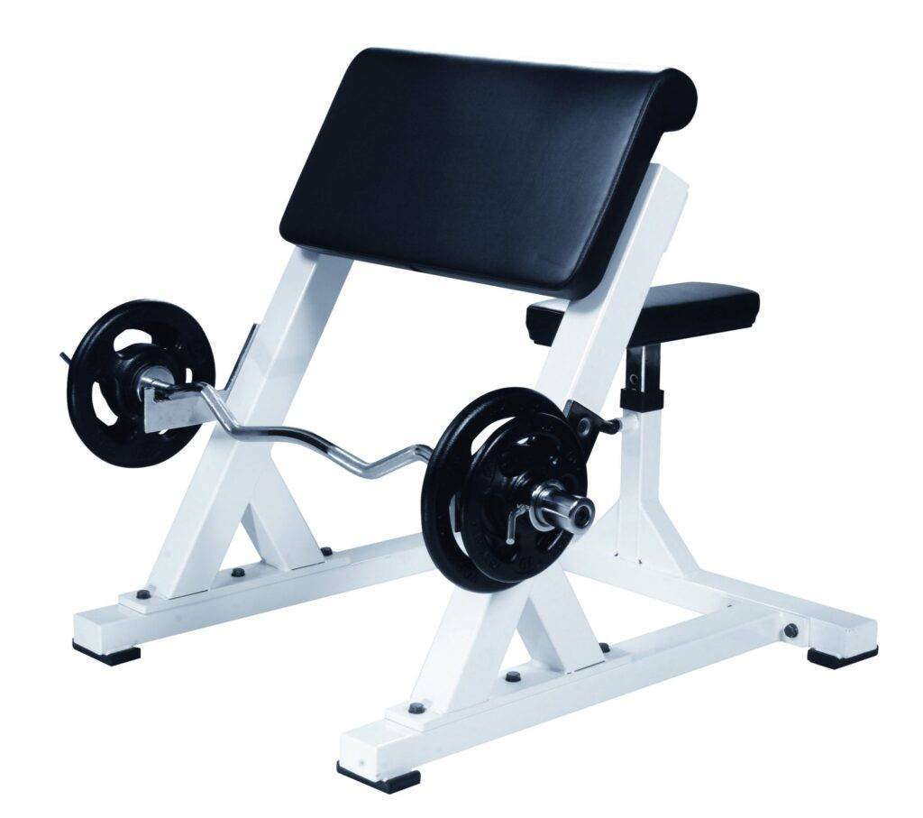 York Barbell STS Preacher Curl Machine