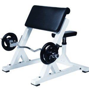 York Barbell STS Preacher Curl Machine