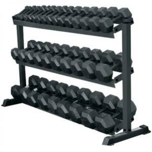 York 3-Tier Pro-Hex Dumbbell Rack
