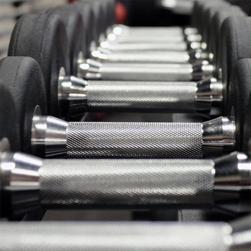 Body-Solid SDP Round Rubber Dumbbells