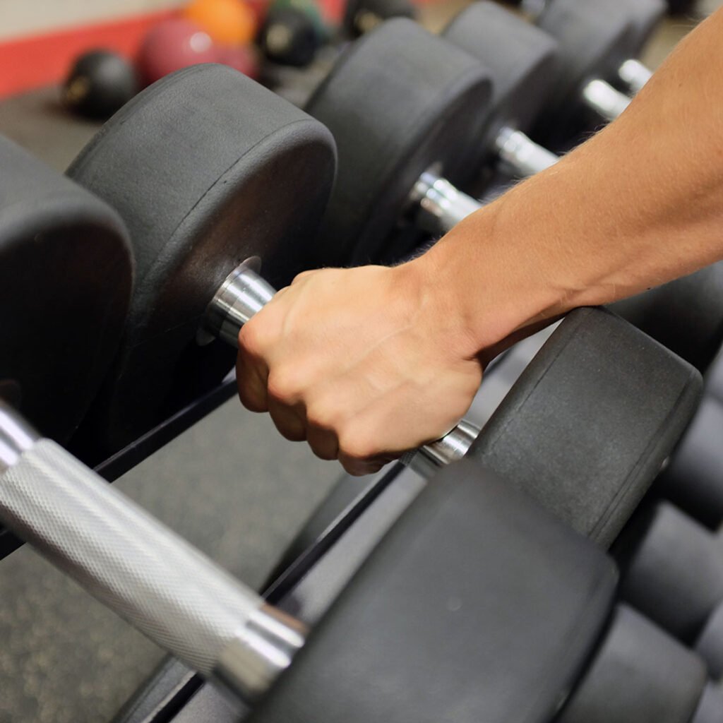 Body-Solid SDP Round Rubber Dumbbells