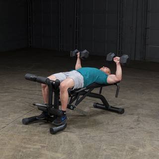 Body-Solid FID46 Leverage Flat Incline Decline Bench