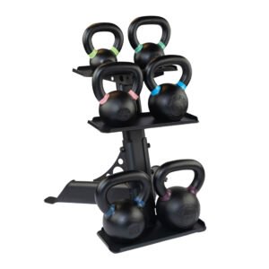 Body-Solid KBXS54PACK 4-14 kg. Training Kettlebell Set with Rack