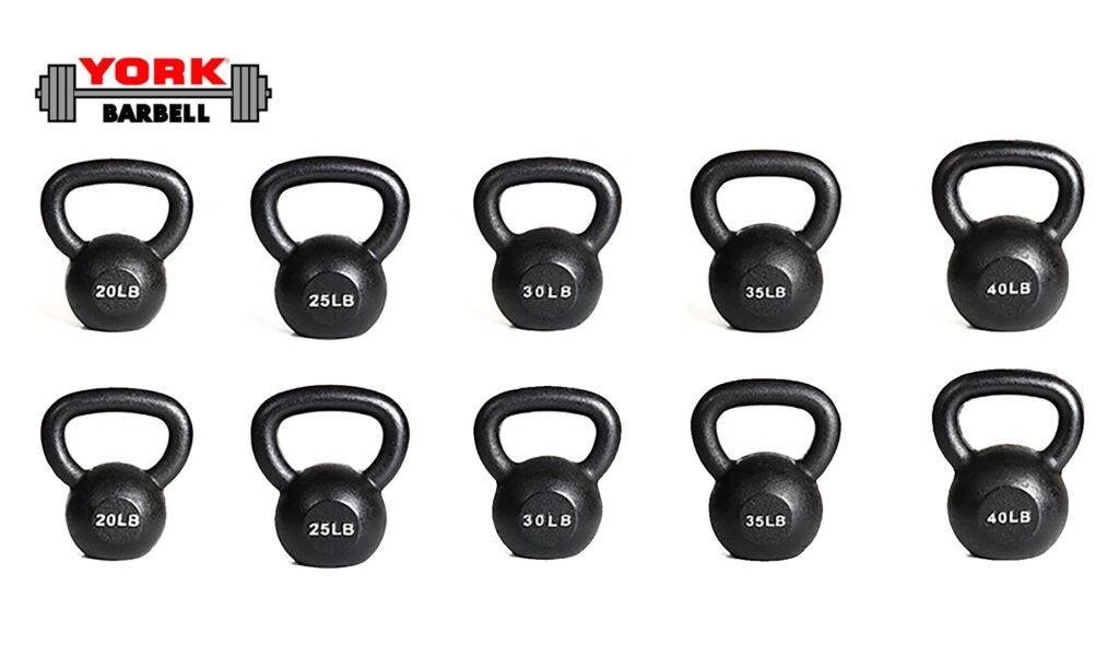 York Heavy Kettlebell Set