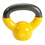 Body-Solid KBVS105PACK 5-30 lb. Vinyl Kettlebell with Rack