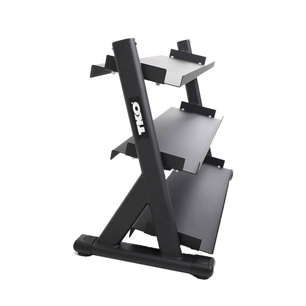 3 Tier Shelf Dumbbell Rack