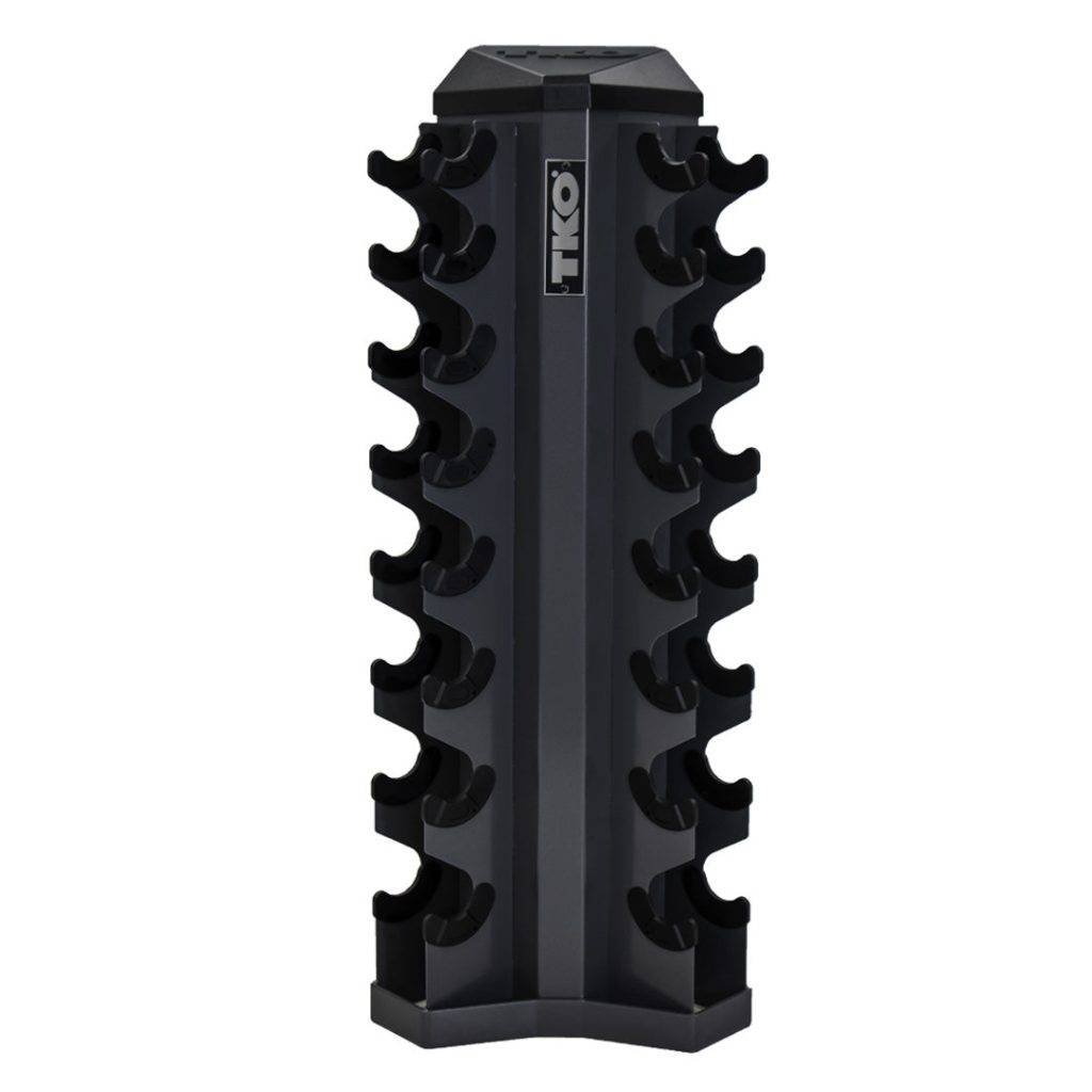 8 Pair Vertical Dumbbell Rack
