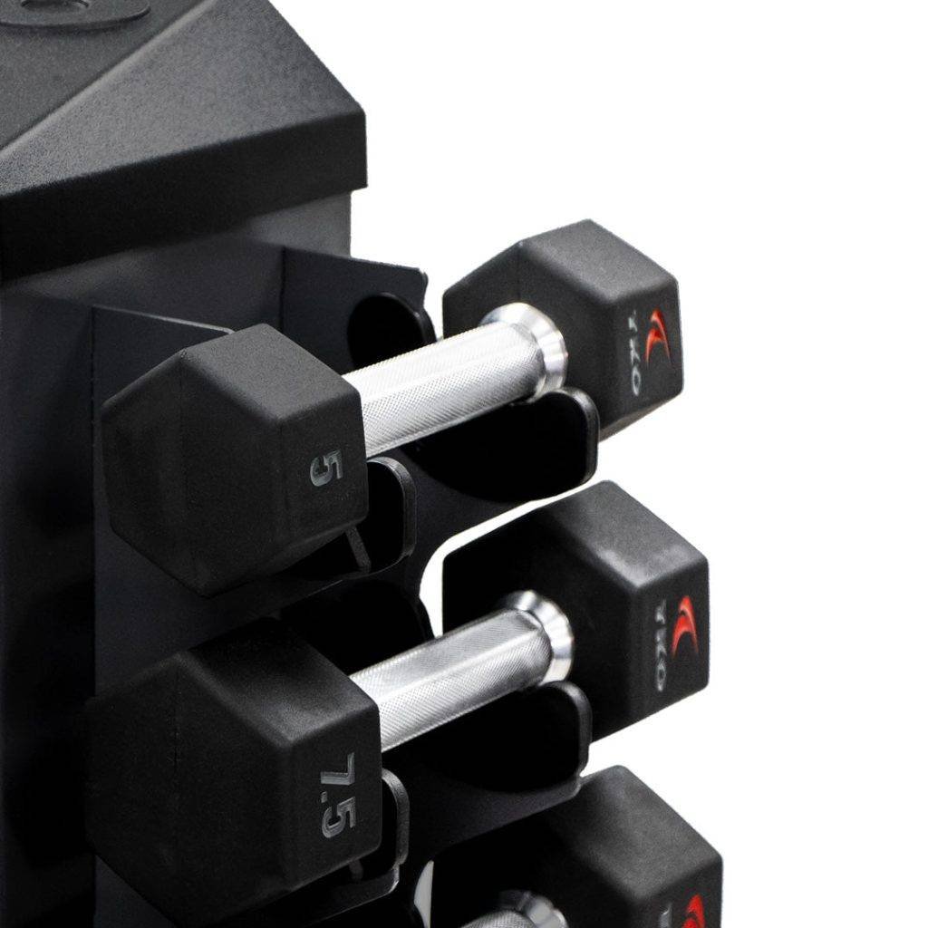 8 Pair Vertical Dumbbell Rack