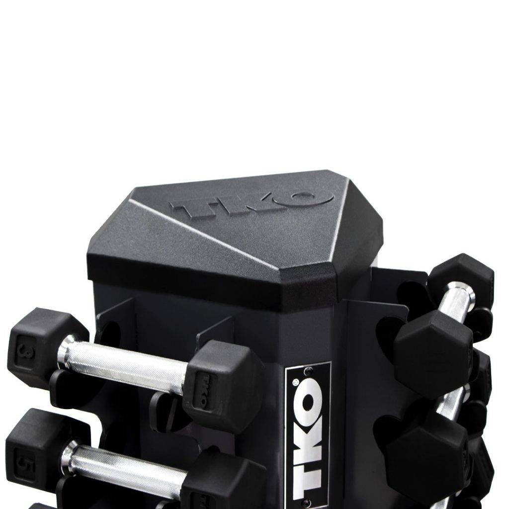 8 Pair Vertical Dumbbell Rack