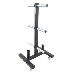 Bumper Plate Rack W/Wheels