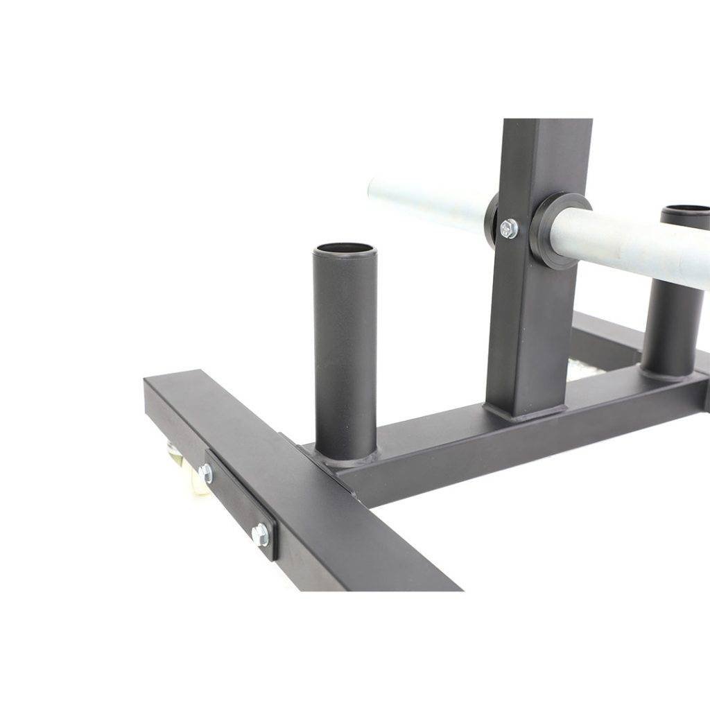 Bumper Plate Rack W/Wheels