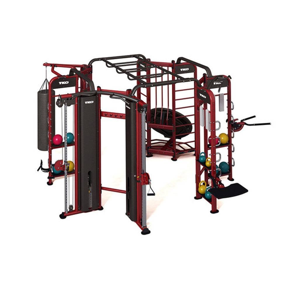 TKO Stretching+Boxing+Rebounder+Cable Station