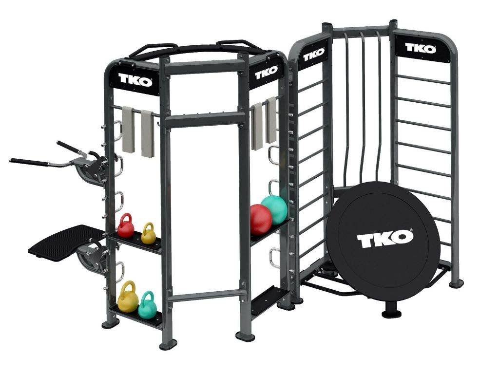 TKO Stretching + Rebounder Station