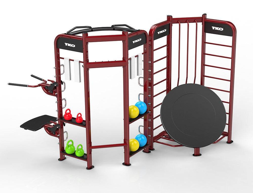 TKO Stretching + Rebounder Station