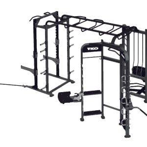 TKO Stretching + Rebounder + Power Rack Station
