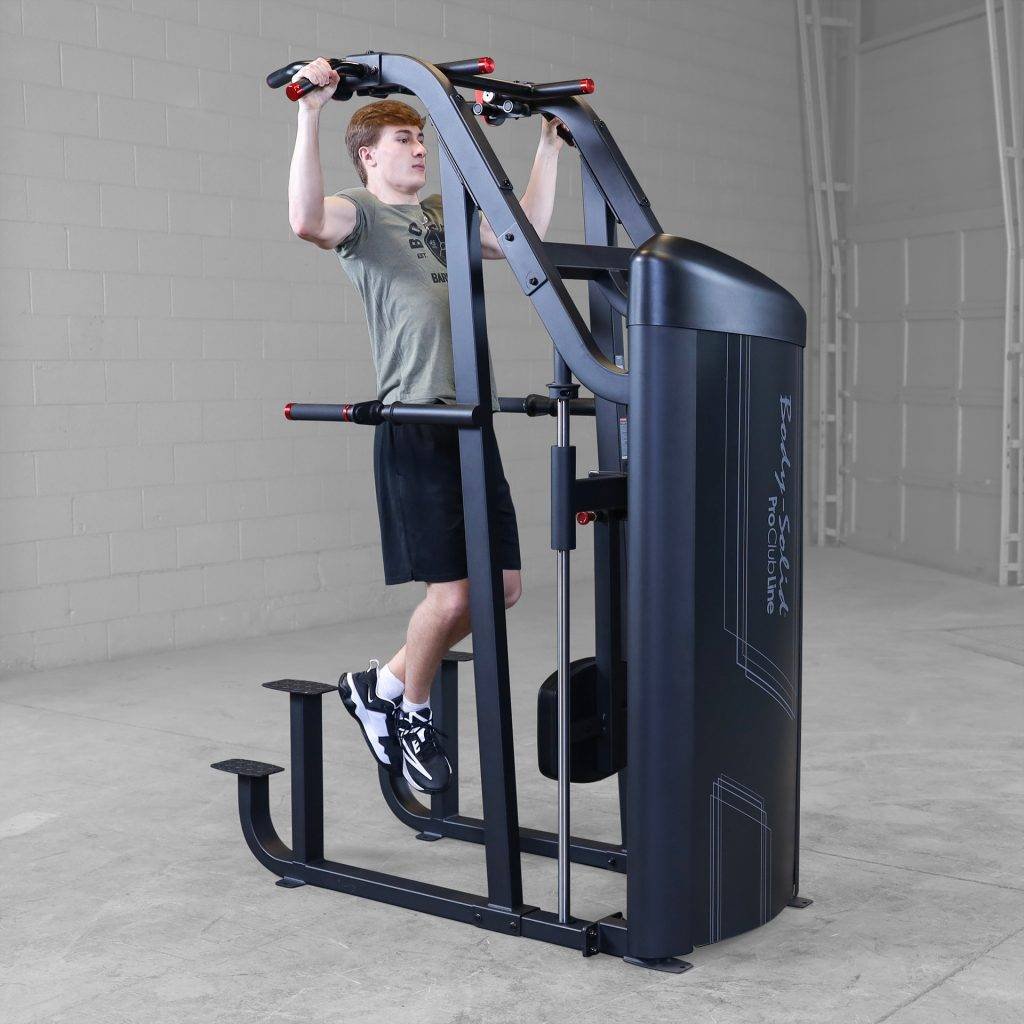 Body-Solid Weight Assist Vertical Knee Raise S2ACDX Series 2