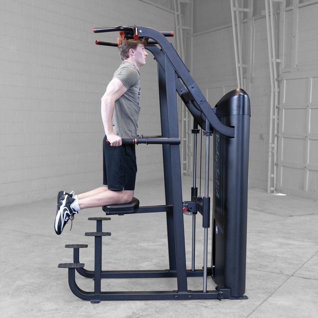 Body-Solid Weight Assist Vertical Knee Raise S2ACDX Series 2