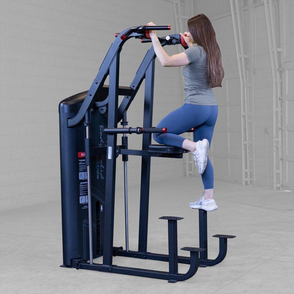 Body-Solid Weight Assist Vertical Knee Raise S2ACDX Series 2