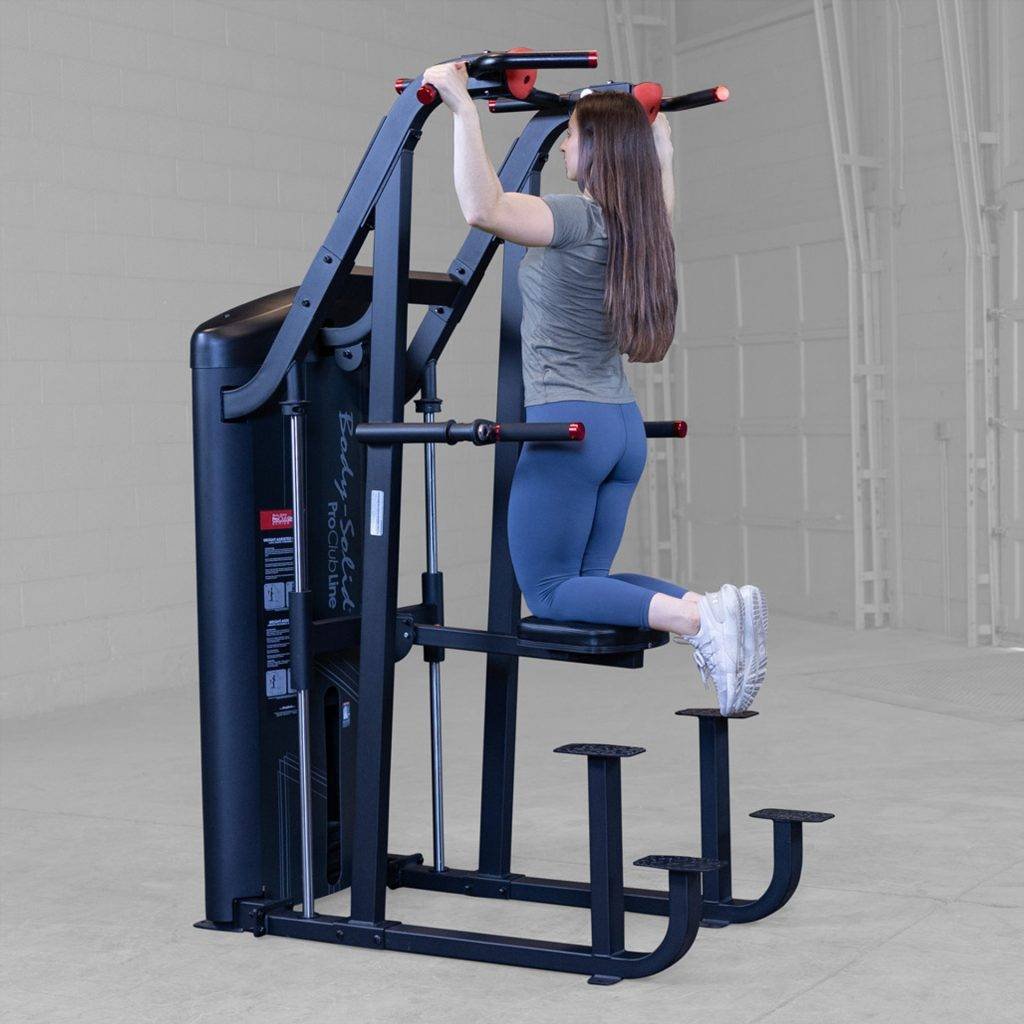 Body-Solid Weight Assist Vertical Knee Raise S2ACDX Series 2
