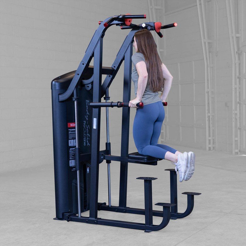 Body-Solid Weight Assist Vertical Knee Raise S2ACDX Series 2