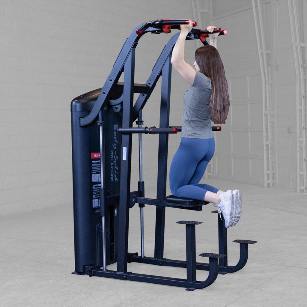 Body-Solid Weight Assist Vertical Knee Raise S2ACDX Series 2