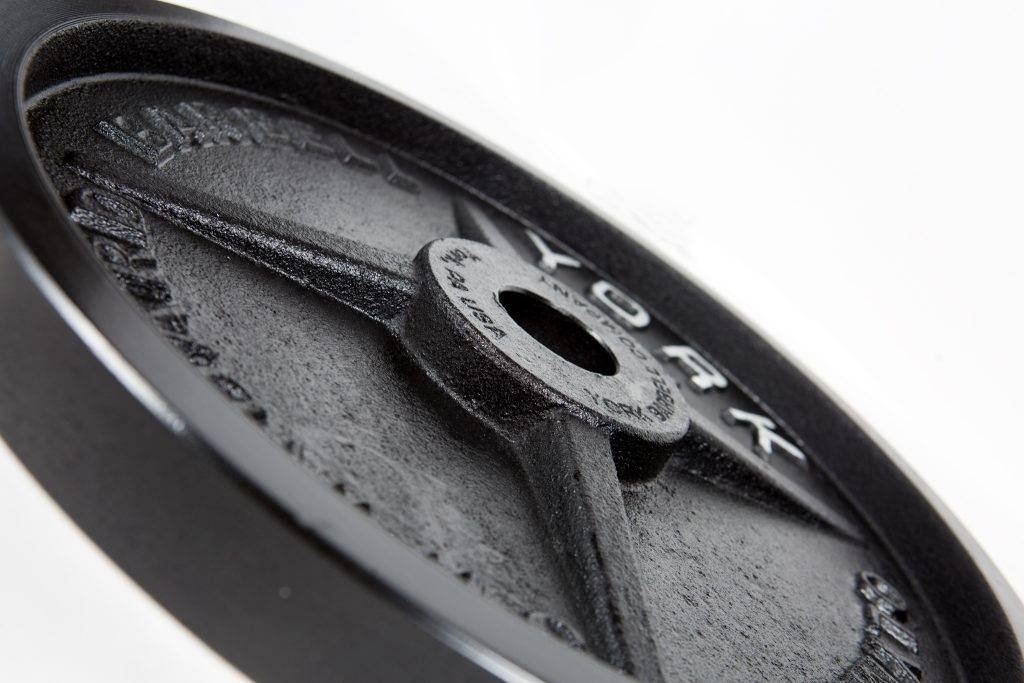York Barbell 2″ Legacy Cast Iron Precision Milled Olympic Plate