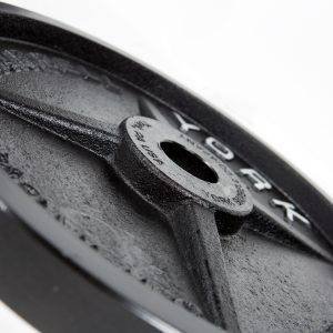 York Barbell 2″ Legacy Cast Iron Precision Milled Olympic Plate