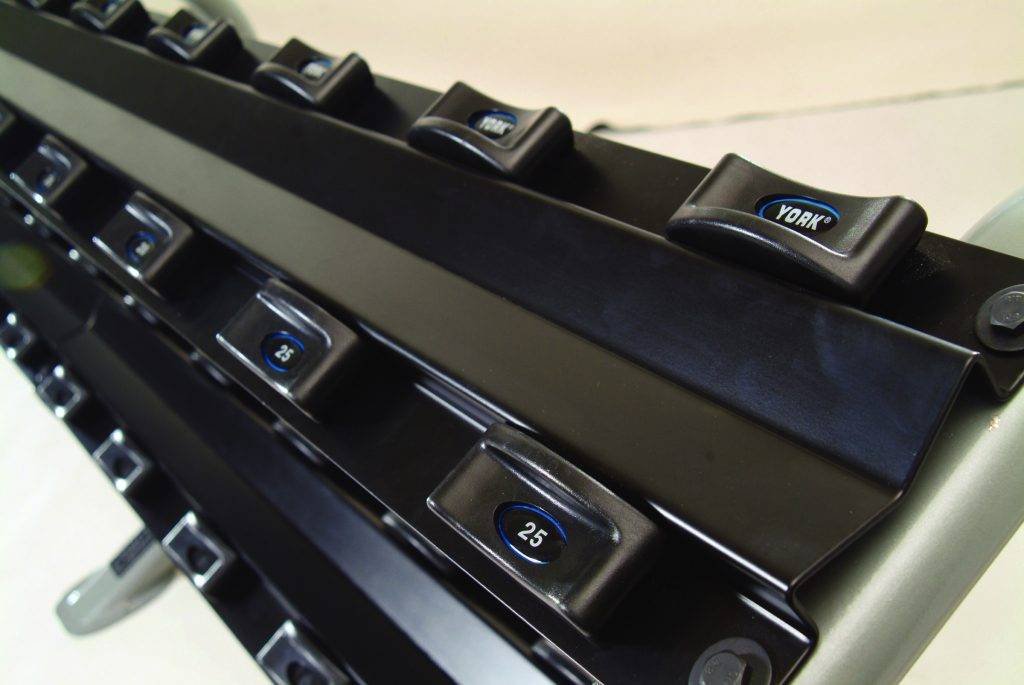York ETS Saddle Rack for Pro Style Dumbbells