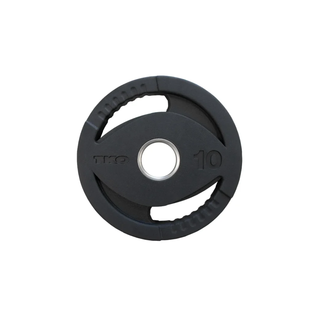 TKO 445 Pound Olympic Rubber Plate Set
