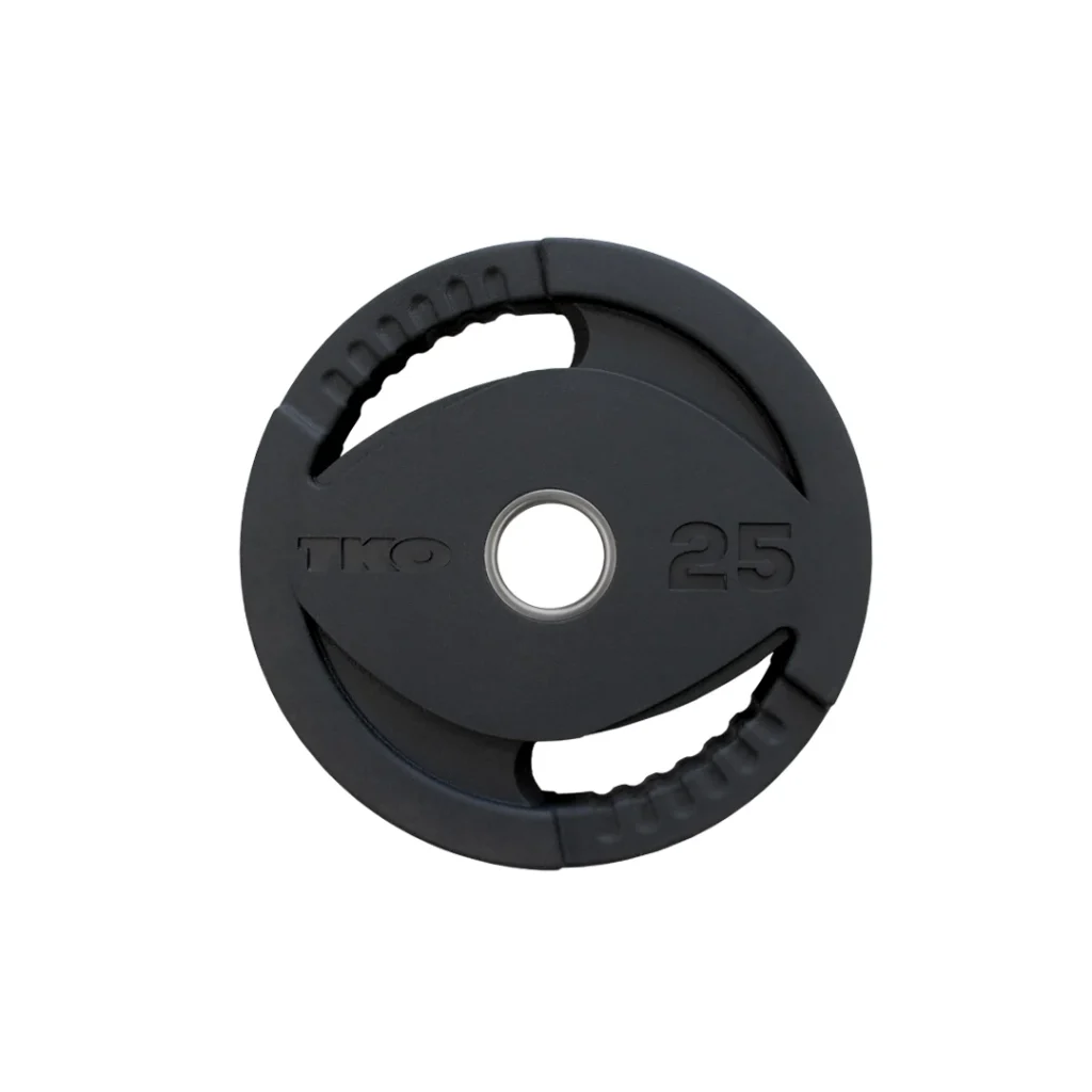 TKO 445 Pound Olympic Rubber Plate Set