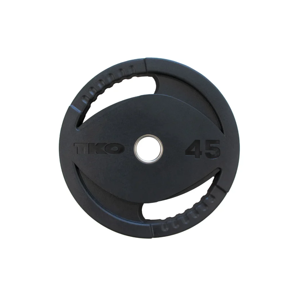 TKO 445 Pound Olympic Rubber Plate Set