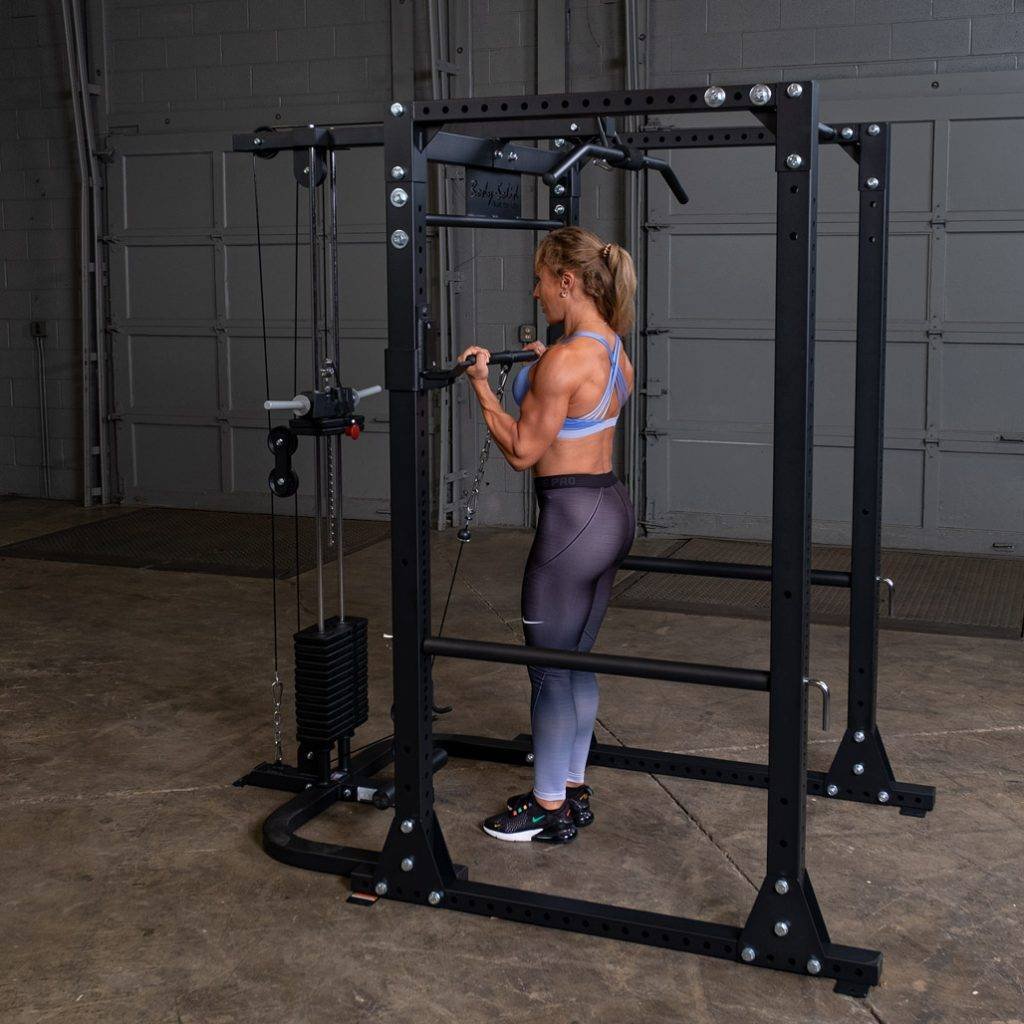 Body-Solid Power Rack + Functional Trainer Package