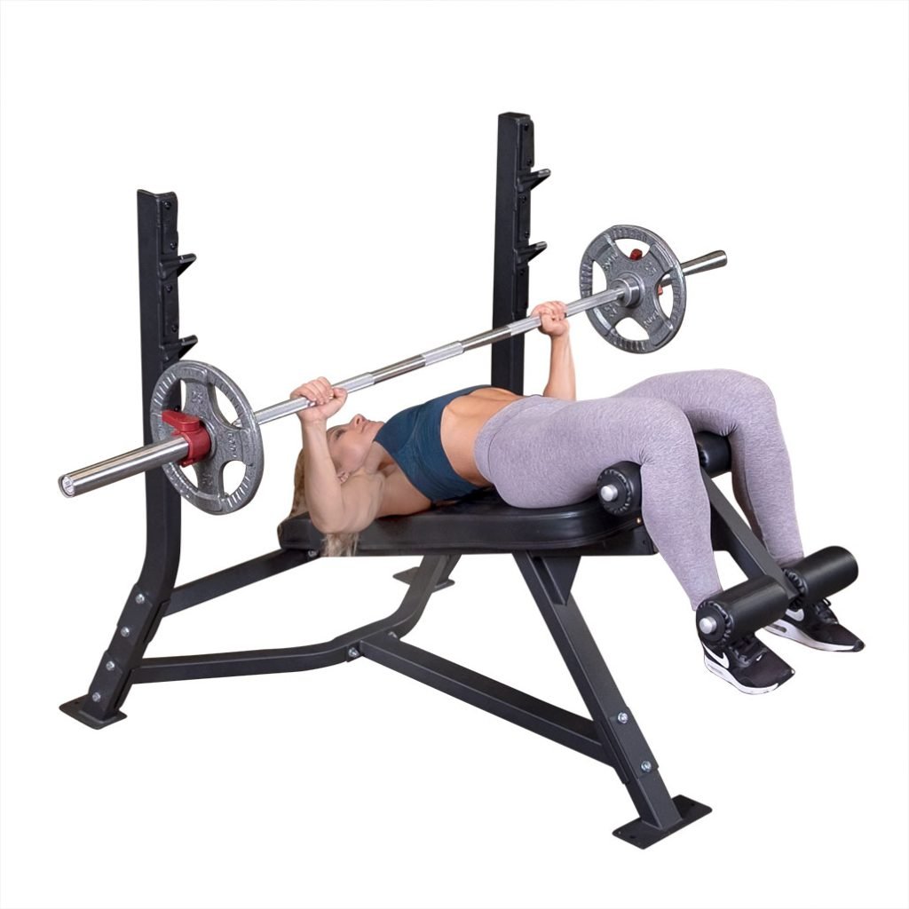 Body-Solid Pro ClubLine SODB250 2" Olympic Decline Bench