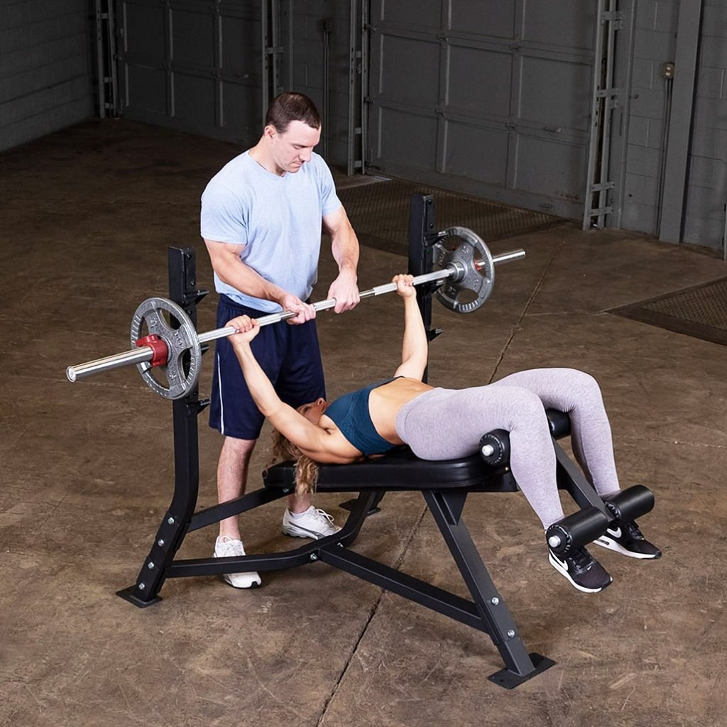 Body-Solid Pro ClubLine SODB250 2" Olympic Decline Bench
