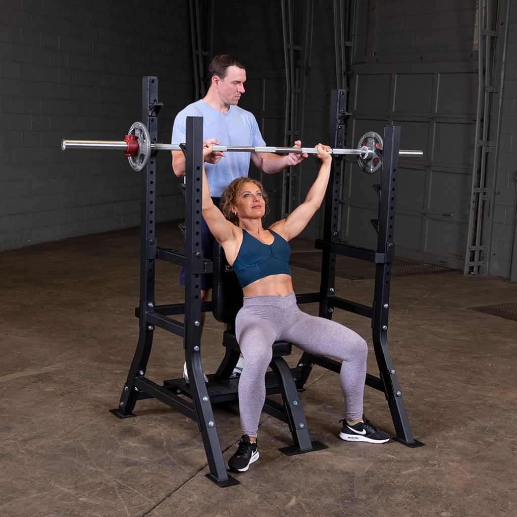 Pro ClubLine SOSB250 2" Olympic Shoulder Press Bench