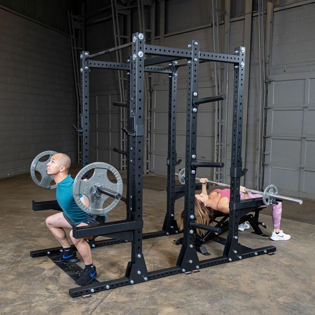 Pro ClubLine SPR500DBL Double Half Rack