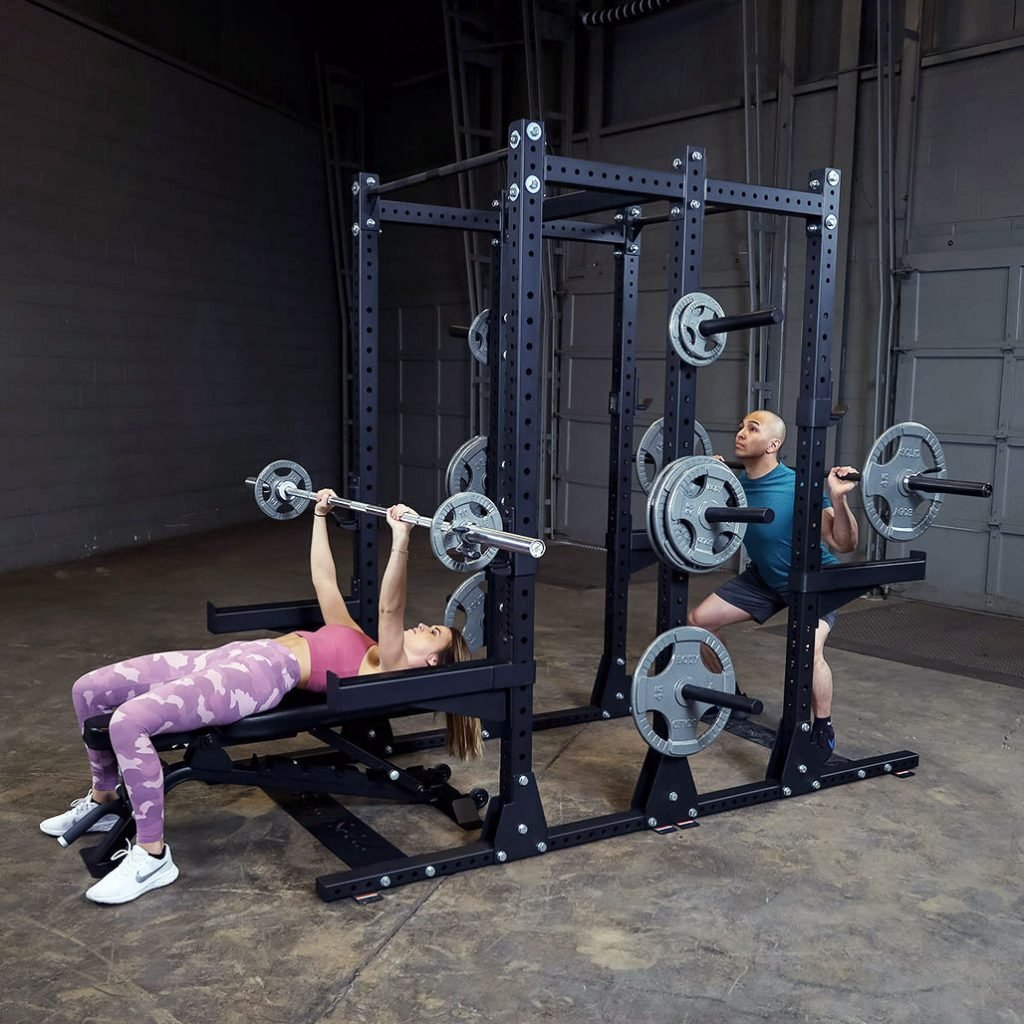 Pro ClubLine SPR500DBL Double Half Rack