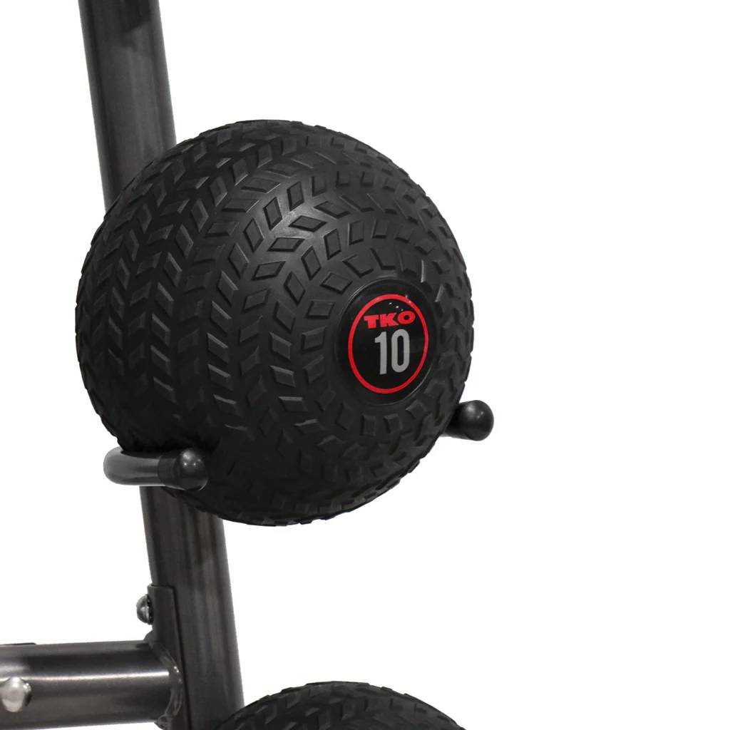 TKO Medicine Ball 10 Pack with Rack