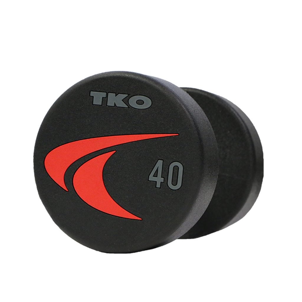 TKO 105-150 Pound Signature Urethane Dumbbell Set