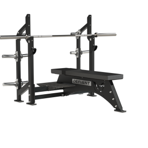 Defiant Strength Olympic Bench Press w/Plate Storage