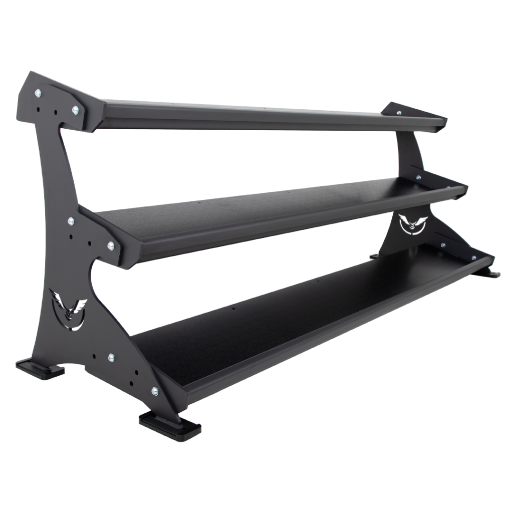 Defiant Strength 3 Tier Adjustable Tray Rack