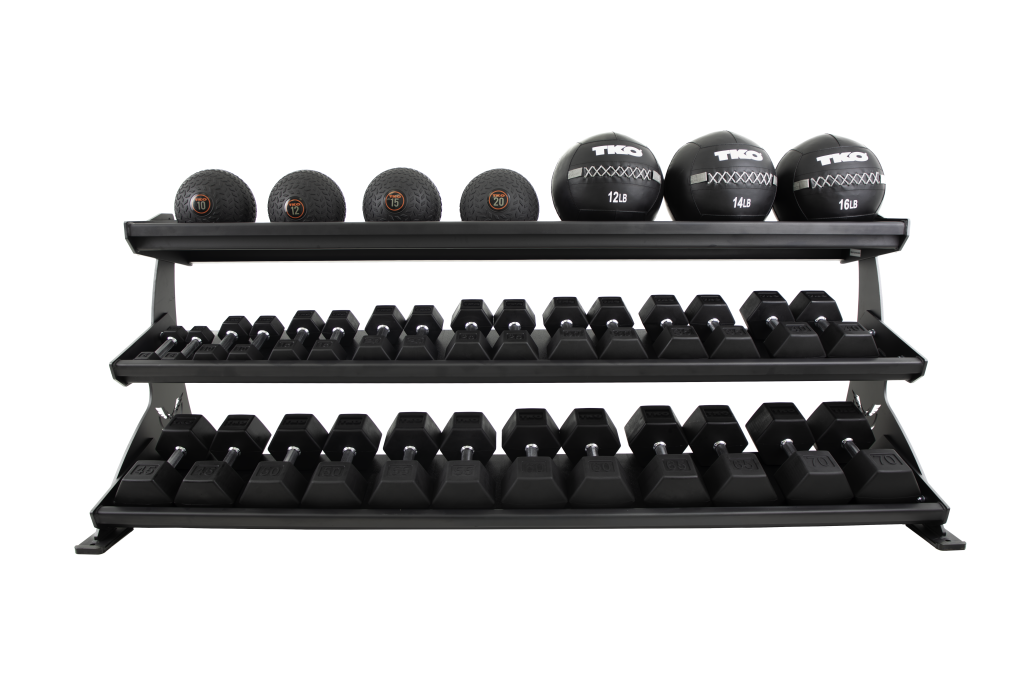 Defiant Strength 2 Tier Adjustable Saddle Rack