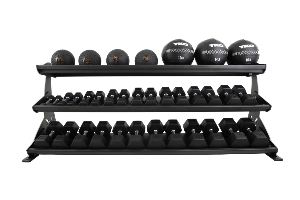 Defiant Strength 2 Tier Adjustable Saddle Rack
