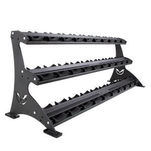 Defiant Strength 3 Tier Adjustable Saddle Rack